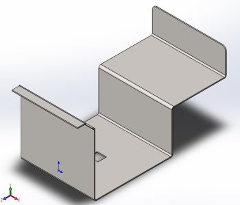Floor and Bench Solidworks model