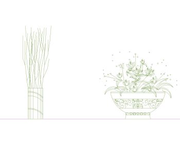 Flower Isometric Views for AutoCAD .dwg_33