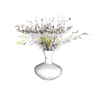 Flower vase 663 skp