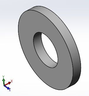 Washer solidworks