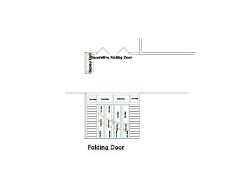 Folding Door Plan & Elevation dwg. 