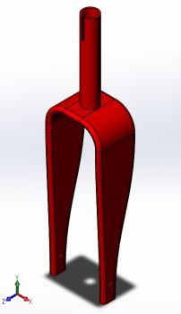 Fork-2 solidworks model