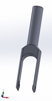Fork Solidworks model