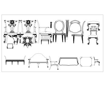 French Furniture .dwg-2