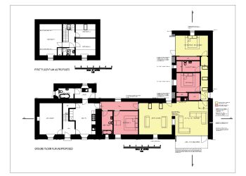 French House Design Layout Plan .dwg