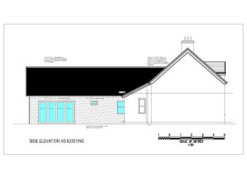 French House Design Elevation .dwg_2