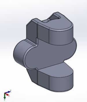 Front Axle Ends solidworks model