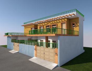 Архитектура дома 3D-дизайна