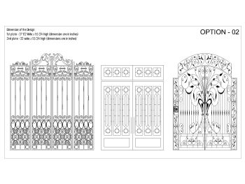 Gates for CNC Machine .dwg-2