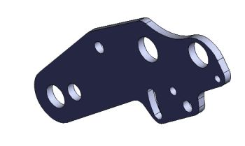 Gear Mounting Plate Solidworks