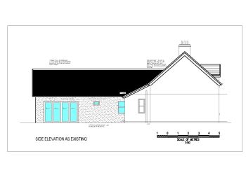 German Style Houses Proposed Design Elevation .dwg_2