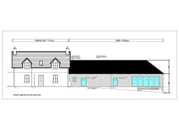 German Style Houses Proposed Design Elevation .dwg_3