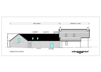 German Style Houses Proposed Design Elevation .dwg_4