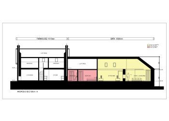 German Style Houses Proposed Design Section AA .dwg