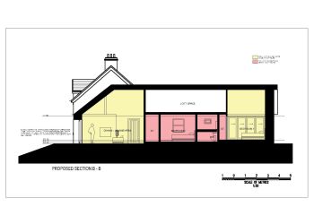German Style Houses Proposed Design Section BB .dwg