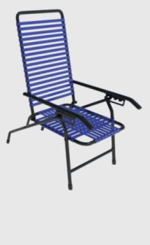 Plastic deck chair revit model