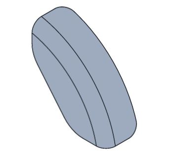 Glass curved.SLDPRT file