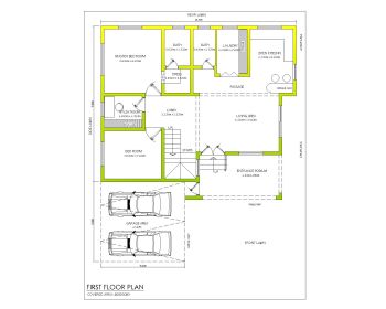 Greece Style House Design Layout Plan .dwg-1