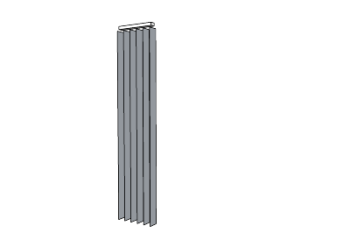 Серые длинные шторы (57) skp