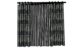Grey long curtains(84) skp