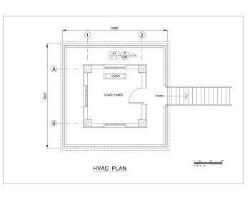 Guard Tower_HVAC Plan
