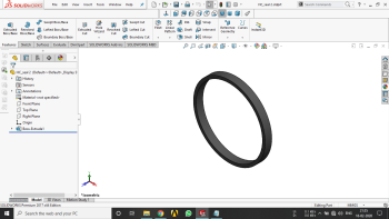 HC_Backing seal.sldprt 3D CAD Model