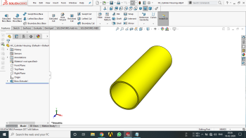 HC_Cylinder Housing.sldprt 3D CAD Model