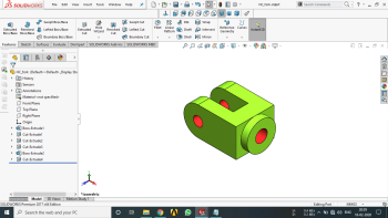 HC_fork.sldprt 3D CAD Model