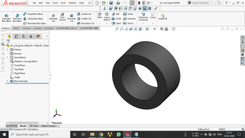 HC_rod guide1.sldprt 3D CAD Model