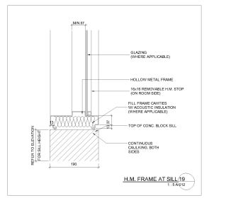 HM Frame at Sill Details .dwg