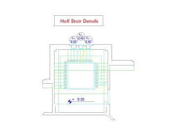  Hall stair details dwg. 
