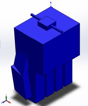 Hand Right Solidworks model
