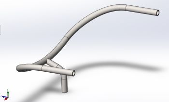Handle Bars solidworks model