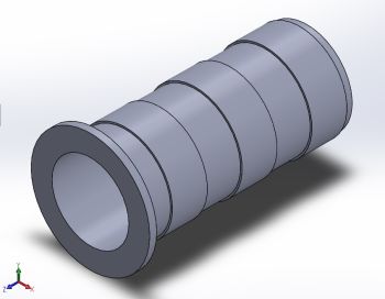 Handle Cover Solidworks model