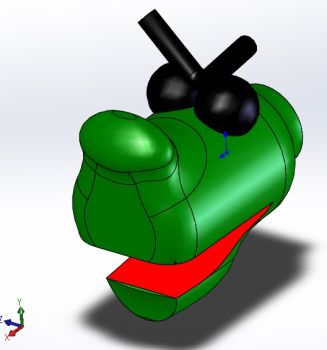 Head Solidworks model