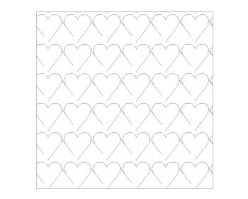 Heart Type Custom Hatch Pattern_1