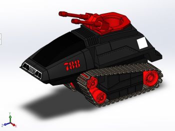 Hiss Tank solidworks Model