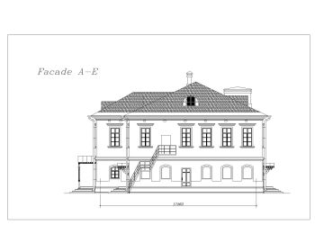 Hostel Building Design. dwg-1