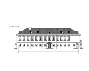 Hostel Building Design. dwg-3