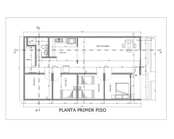 House Double Height 2D Plan .dwg-1