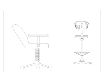 Hydraulic Chairs for Office .dwg_7