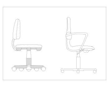 Hydraulic Chairs for Office .dwg_9