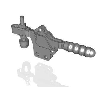 Horizontal toggle clamp solidworks file