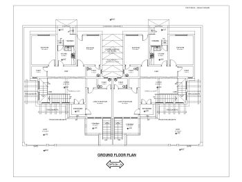 Indian Style Villa House Design Ground Floor Plan .dwg