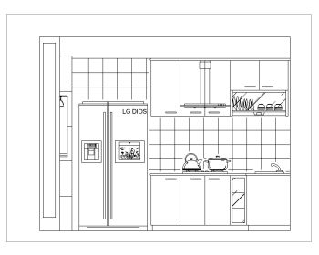 Internal Elevation Views of Kitchen .dwg-8