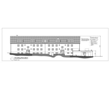 Irish (Ireland) Duplex Apartments New Existing and Proposed Design Elevation .dwg-5