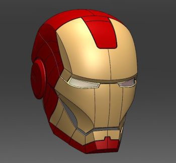 Iron man sldprt Model