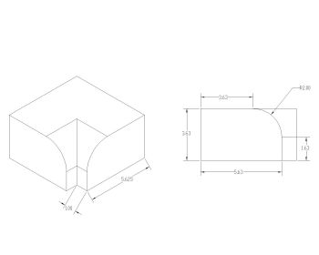 Isometric Views with Sectional Details of Concrete Work .dwg-2