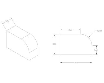 Isometric Views with Sectional Details of Concrete Work .dwg-3