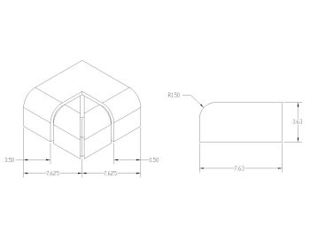 Isometric Views with Sectional Details of Concrete Work .dwg-53
